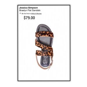 Jessica Simpson Braelyn Flat Sandal
